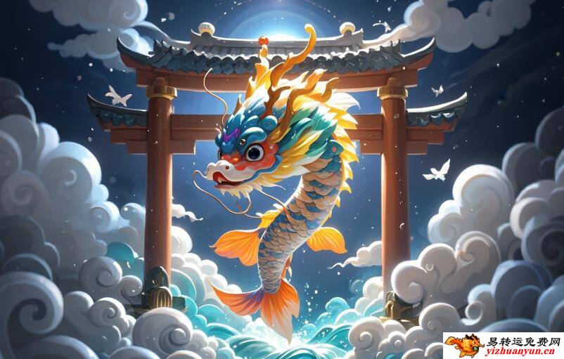 鱼化龙叫什么名字，这个故事是怎么来的 - 易转运国学网 - 鱼化龙