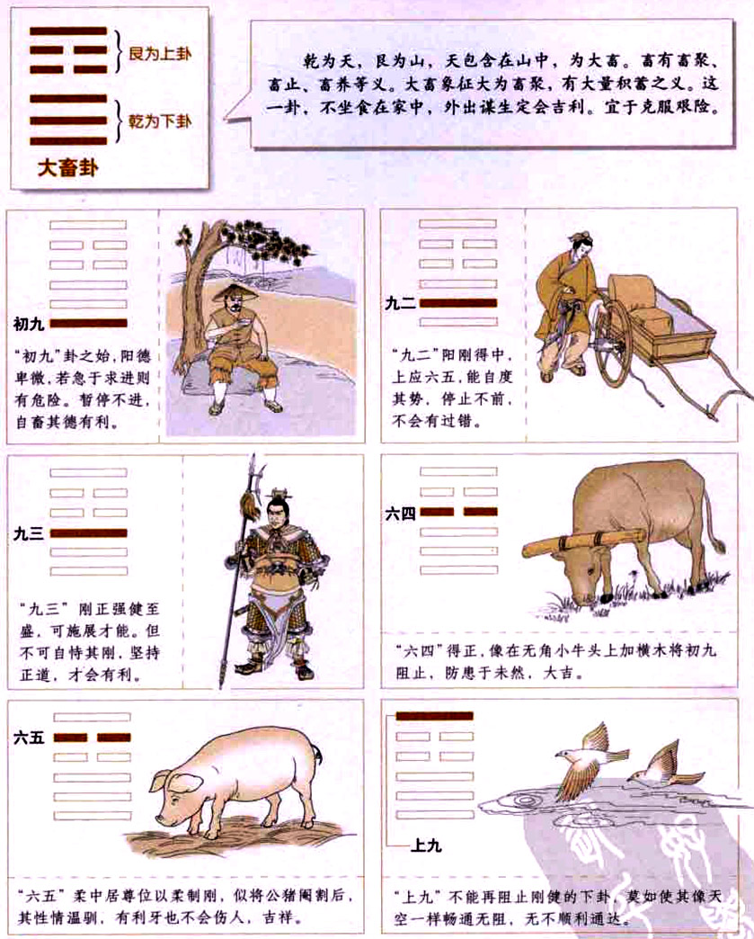 大畜卦:既富且强,当止则止