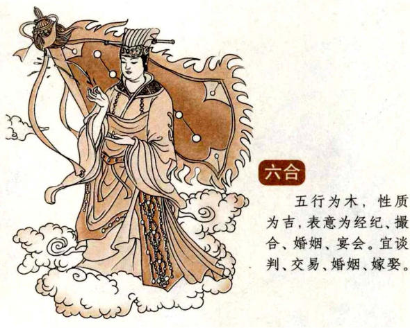 奇门遁甲八神之六合